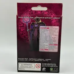 Yu-Gi-Oh! Spellcaster's Judgment Factory Sealed English Structure Deck 1st Ed - Image 2