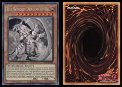 The Winged Dragon of Ra (Ghost Rare) LED7-EN000 1st Edition YU-GI-OH - Image 3