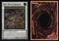 Red Nova Dragon STBL-EN042 Ultimate Rare 1st Edition YU-GI-OH - Image 3