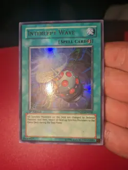 Yugioh! Intercept Wave TSHD Ultra Rare 1st Ed LP - Image 1