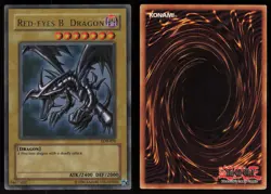 Red-Eyes B. Dragon LOB-070 2002 Ultra Rare YU-GI-OH - Image 3