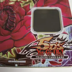 2008 Yu-Gi-Oh 5D’s Black Rose Dragon Collectible Tin Empty Konami Upper Deck - Image 2