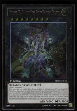 Number 62: Galaxy-Eyes Prime Photon Dragon PRIO-EN040 Ultimate 1st Ed Yugioh - Image 1