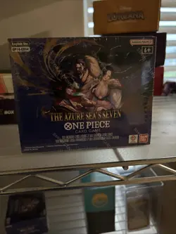 One Piece OP‑14 The Azure Sea’s Seven Booster Box–Sealed |English |One Piece TCG - Image 1