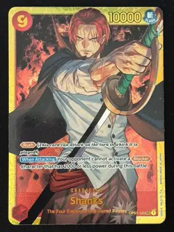 Shanks (OP01-120) (Reprint) - Premium Booster -The Best- (PRB-01) - One Piece - Image 1