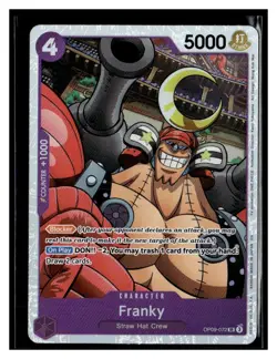 Franky OP09-072 SR One Piece TCG NM - Image 1