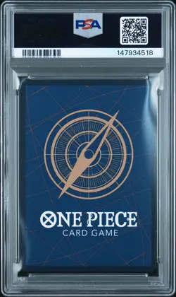 2023 ONE PIECE OP04-KINGDOMS OF INTRIGUE #117 HEAVENLY FIRE PSA 10 - Image 2