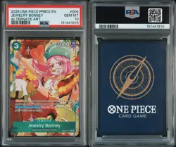 PSA 10 - 2025 One Piece PRB02-004 Jewelry Bonney - Alternate Art - Image 2
