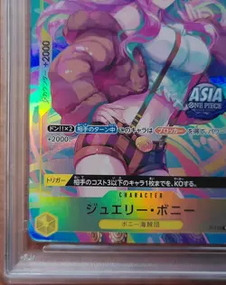 2025 One Piece JP Jewelry Bonney #113 PSA 10 Gem Mint Mini-Tin Vol.2 Bisai Promo - Image 5