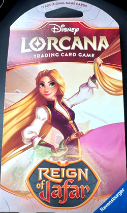 Disney Lorcana TCG *Reign of Jafar Sleeved Booster Pack* - Image 1
