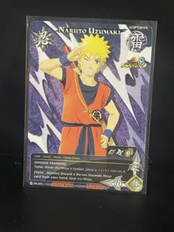 2002 Naruto Storm 3 CCG Naruto Uzumaki PR-095 Promo Card - Image 1
