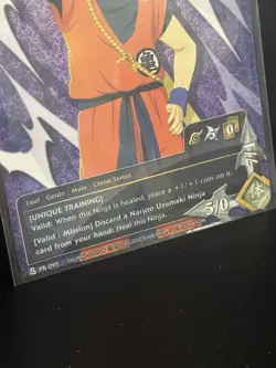 2002 Naruto Storm 3 CCG Naruto Uzumaki PR-095 Promo Card - Image 3