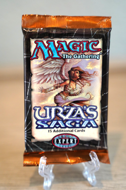 MTG Urza's Saga Booster Pack Factory Sealed Expert Level 15 Cards Vintage - Image 1