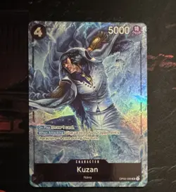 One Piece Card Game Kuzan OP02-096 Paramount War Alt Art Foil SR 5000 - Image 1