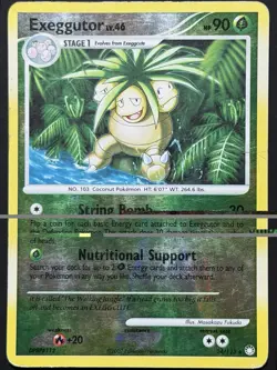 Pokemon Card - Exeggutor Mysterious Treasures 24/123 Reverse Holo Rare DMG - Image 1