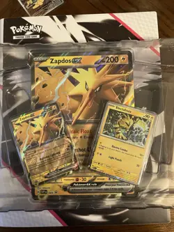 Pokemon TCG Zapdos EX 151 Promo Card Set of 3 Electabuzz Large Zapdos - Image 1