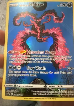 Galarian Moltres SWSH284 SWSH: Sword & Shield Promo Cards Holo - Image 1