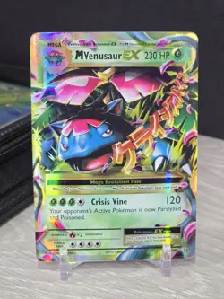 Pokemon Card TCG M Venusaur EX 2/108 Holo Foil Ultra Rare XY Evolutions 2016 NM - Image 3