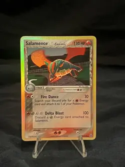 Pokemon Salamence EX Delta Species Holo Rare 14/113 110 HP Pokemon Card - Image 1