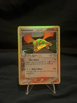 Pokemon Salamence EX Delta Species Holo Rare 14/113 110 HP Pokemon Card - Image 4