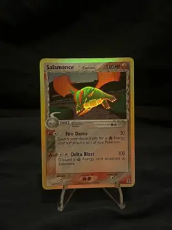 Pokemon Salamence EX Delta Species Holo Rare 14/113 110 HP Pokemon Card - Image 5