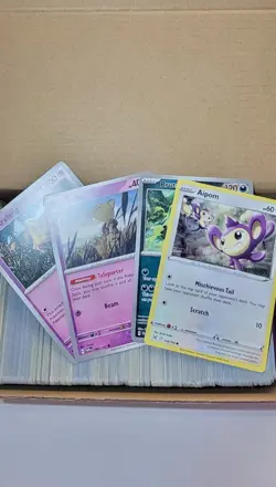 500 Card Bulk Lot Pokemon Cards Uncommon/Common No Energies - Image 1