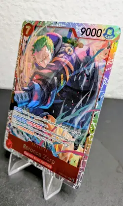 Roronoa Zoro EB04-007 SR One Piece Card Game Holo English NM - Image 3