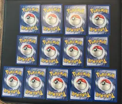 Pokemon Card Lot Of 13 Base Set Shadowless Cards (LP/MP) With Ivysaur 30/102 - Image 2