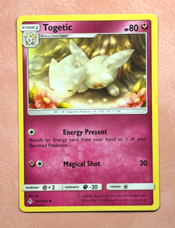 Togetic~Fairy~Cute Pokemon Cards ~ Pretty in Pink & Pastel Gallery~Pink Pokemon - Image 1