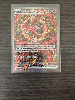 Oricorio EX 024 Mega Charizard x Upc Promo Holo Pokemon Card NM Condition - Image 1
