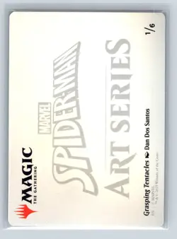 GRASPING TENTACLES ART CARD ART SERIES MARVEL'S SPIDERMAN MAGIC THE GATHERING NM - Image 2