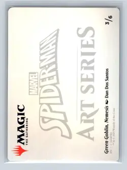 GREEN GOBLIN, NEMESIS ART CARD MARVEL'S SPIDER-MAN MAGIC: THE GATHERING NM - Image 2