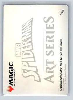 SENSATIONAL SPIDER-MAN ART CARD MARVEL'S SPIDER-MAN MAGIC: THE GATHERING NM - Image 2