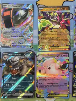 Pokemon EX Card Lot 12 Cards Gold Roaring Moon Espeon Arcanine Full Art NM - Image 4