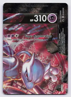 Mewtwo V-UNION Holofoil Promo SWSH: Sword & Shield Promo Cards SWSH160 LP - Image 1