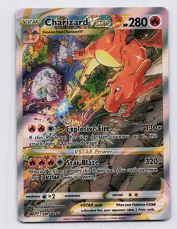 Charizard VSTAR - Holo Promo Sword & Shield Promo Cards SWSH262 LP SMALL CREASE - Image 1