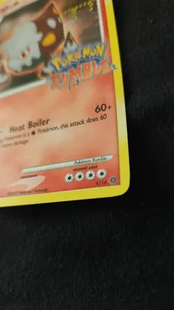 Heatran 4/16 Pokemon Rumble Promo Regular 2009 NM - Image 5