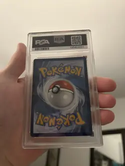 Pokemon Pikachu Van Gogh 085 S&V Promo Hat Grey Felt, PSA 9 - Image 4