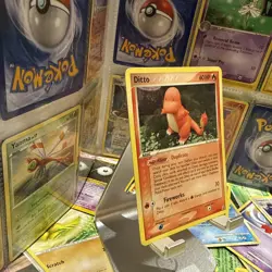 Pokemon Ditto Charmander EX Delta Species 61/113 Rare Regular 2005 English 60 HP - Image 2