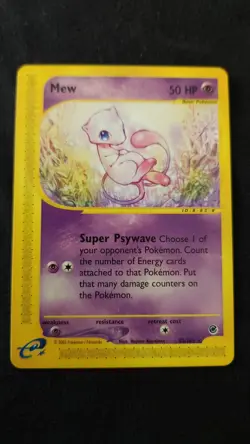 Pokemon Mew Expedition Base Set Rare Regular #055/165 English - Image 1