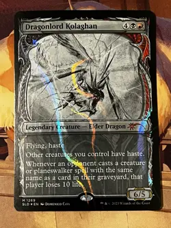 MTG | Dragonlord Kolaghan [Secret Lair] ✨HALO FOIL✨ - Image 1