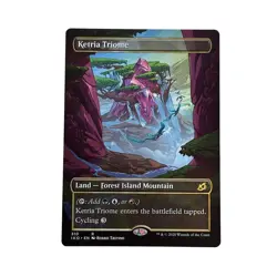 MTG Magic the Gathering Ketria Triome 309 Ikoria Lair of Behemoths NM - Image 1