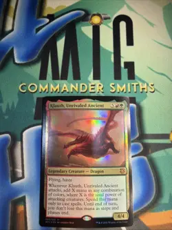 Klauth Unrivaled Ancient ✨ FOIL ✨ MTG NM Adventures of the Forgotten Realms 050 - Image 1