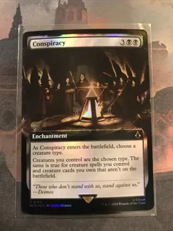 MTG Conspiracy FOIL Extended Art Assassin's Creed ACR 0162 Rare NM - Image 1