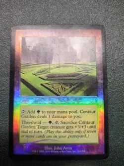 Centaur Garden [Odyssey] #4 MP Foil (Read Description For Condition) - Image 1