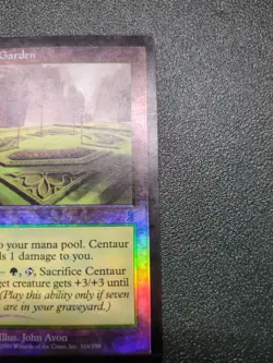 Centaur Garden [Odyssey] #4 MP Foil (Read Description For Condition) - Image 2