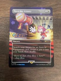 Open the Armory Rainbow Foil 2089 R Secret Lair Drop Series MTG - Image 1