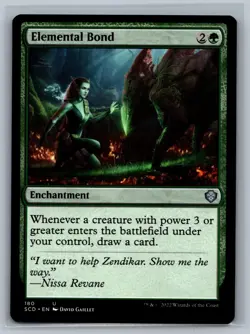 Magic MTG Starter Commander Decks Elemental Bond #180 TCG CCG - Image 1