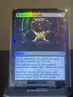 Reckoner's Bargain Kamigawa: Neon Dynasty Foil - Image 1