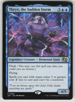 Thryx, the Sudden Storm (Anime) Normal R Foundations Jumpstart 65 NM - Image 1